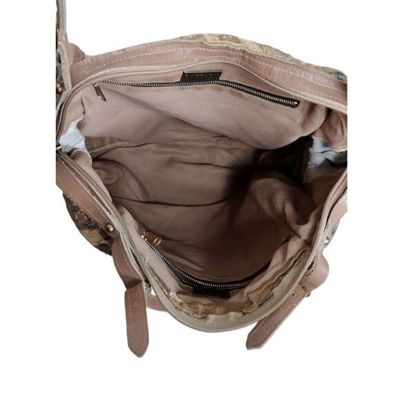 Vintage Daffodil Fantasy Nature Forest Tapestry Jacquard Hobo Shoulder Bag Purse - Picture 7 of 9